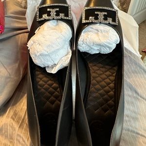 Tory Burch GiGi crystal pointy toe pump NIB
